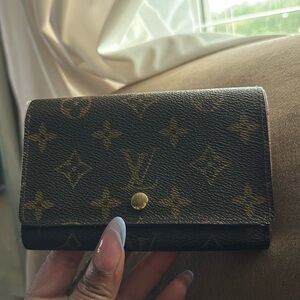 Louis Vuitton wallet.